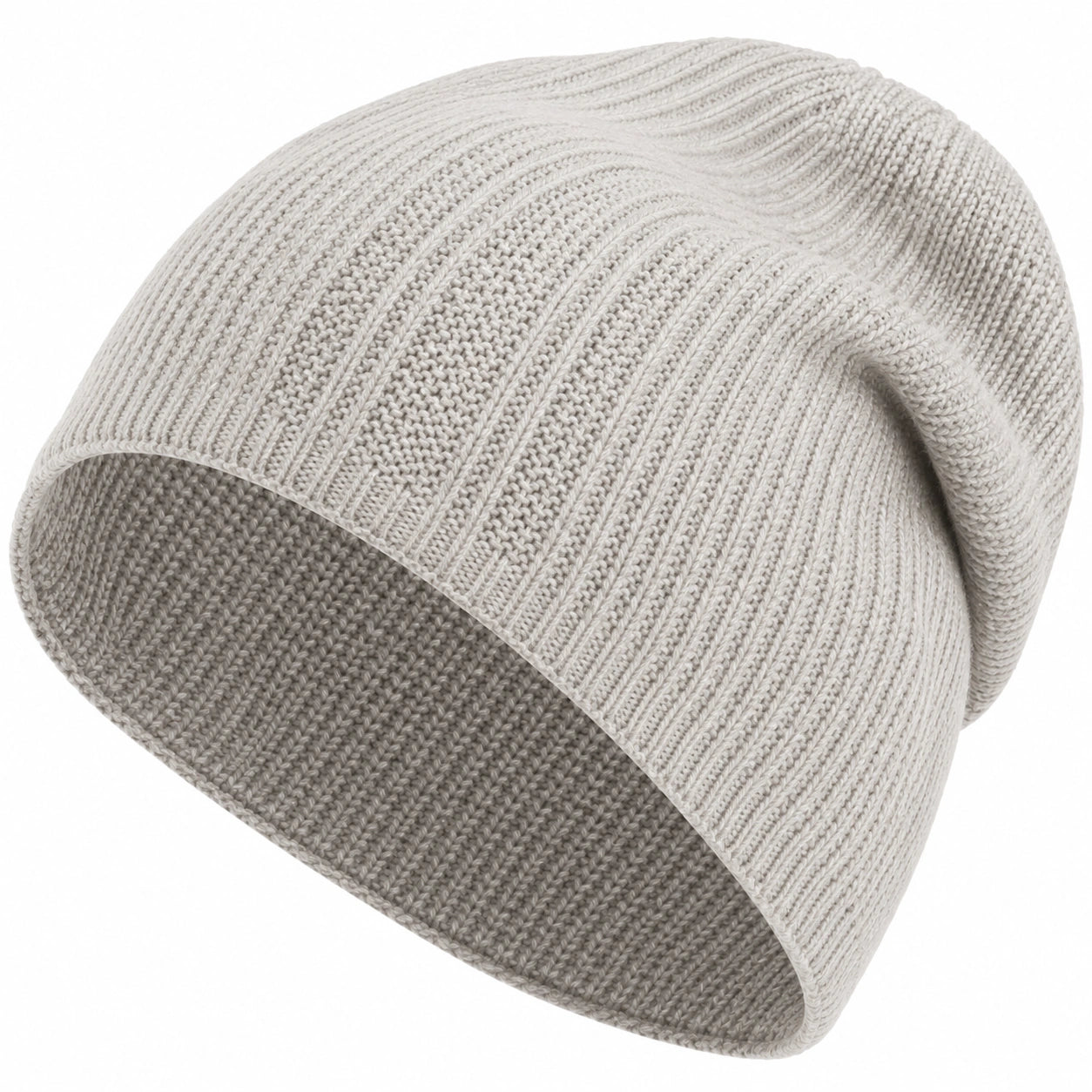 Damen Strickmütze Beige