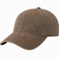 Verstellbare Unisex Baseballcap in Braun