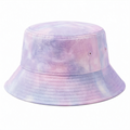 Unisex Bucket Hat Tie-Dye Lila Rosa